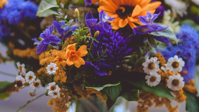 Ein Blumenstrauß