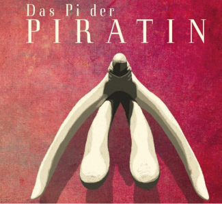 Buchcover Pi der Piratin, Ansicht eines Modells des weiblichen Lustorgans Kitzler