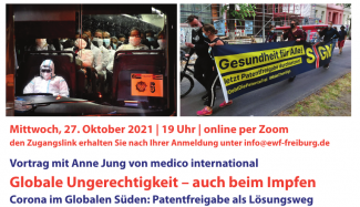 Flyer ungerechtigkeit beim Impfen