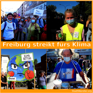 Menschen streiken fürs KLima