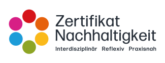 Logo vom Zertifikat Nachhaltigkeit