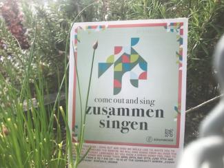 Flyer "zusammen singen"