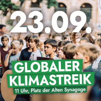 klimastreik banner