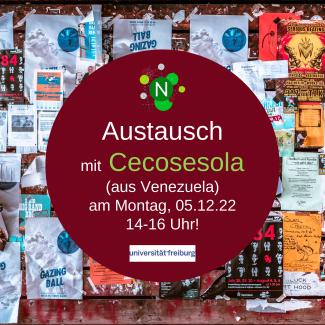 Austausch mit Cecosesola (aus Venezuela am Montag, 05.12.2022, 14-16 Uhr!