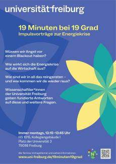 19 Minuten bei 19 Grad - Impulsvorträge zur Energiekrise