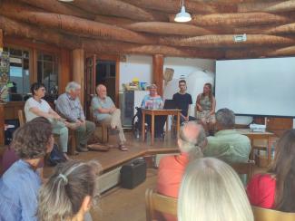 Ökostation Podiumsdiskussion