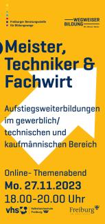 Flyer Aufstiegsweiterbildung