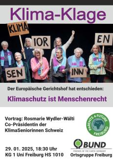 Klima-Klage Flyer