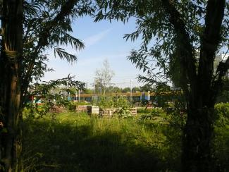 Blick auf den WandelGarten