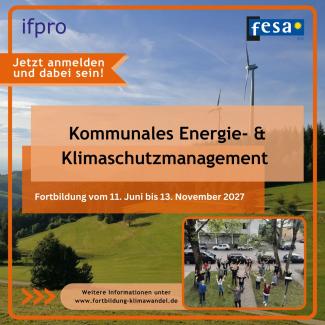 Kommunales Energie- und Klimaschutzmanagement