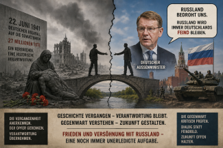 Hände reichen: Versöhnung statt Konfrontation