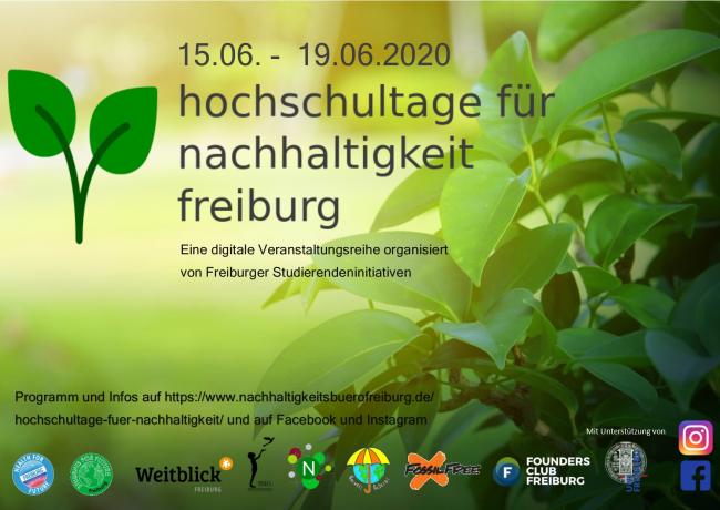 Freiburger Hochschultage für Nachhaltigkeit 2020 Freiburger Hochschultage für Nachhaltigkeit 2020